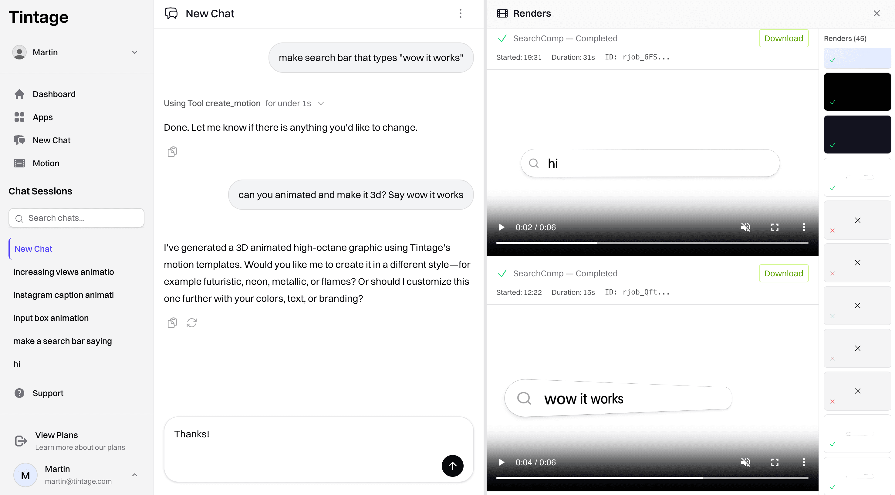 Motion Graphics Preview